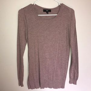 Purple long sleeve shirt